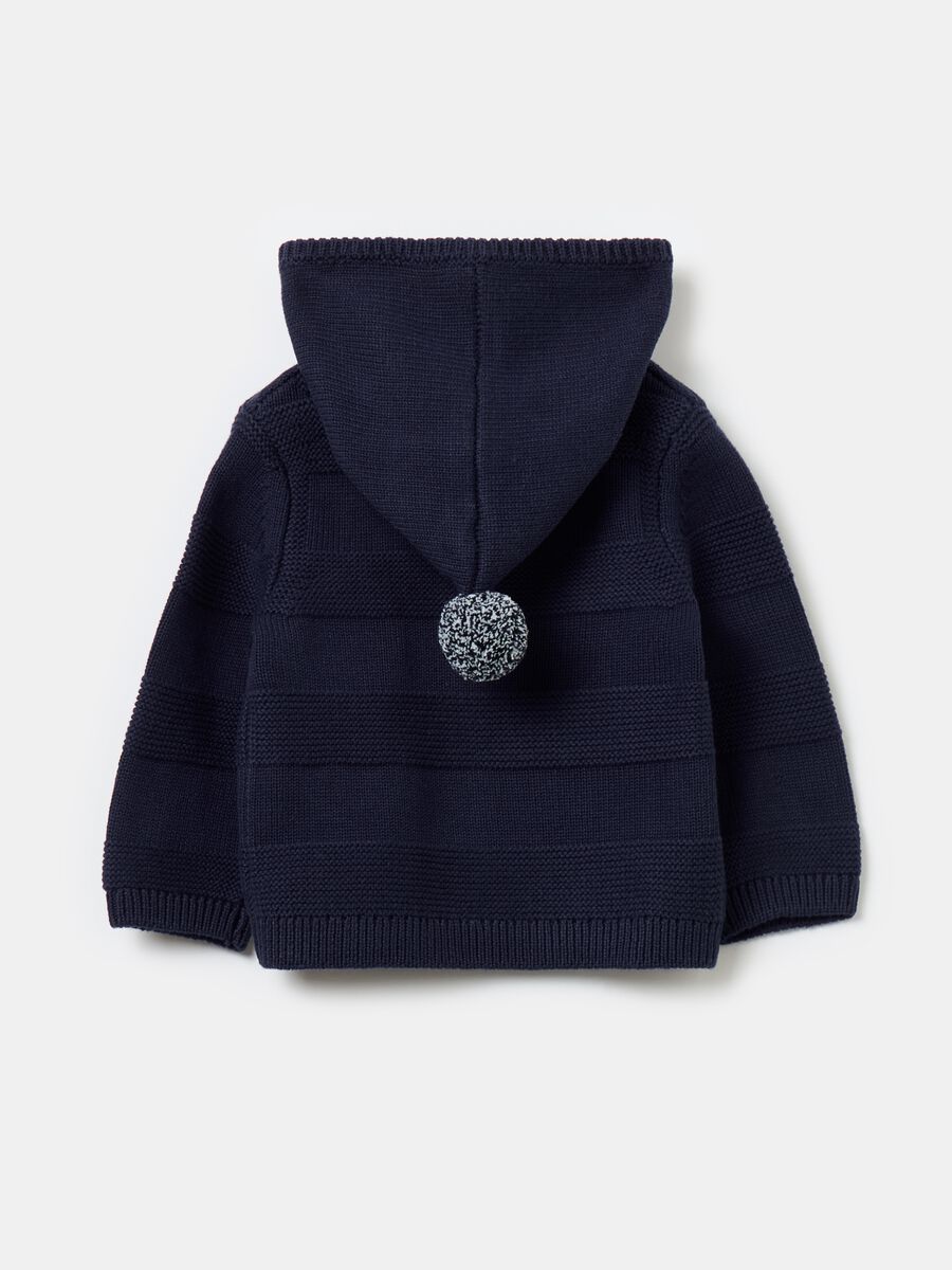 Giacca in maglia con cappuccio_1