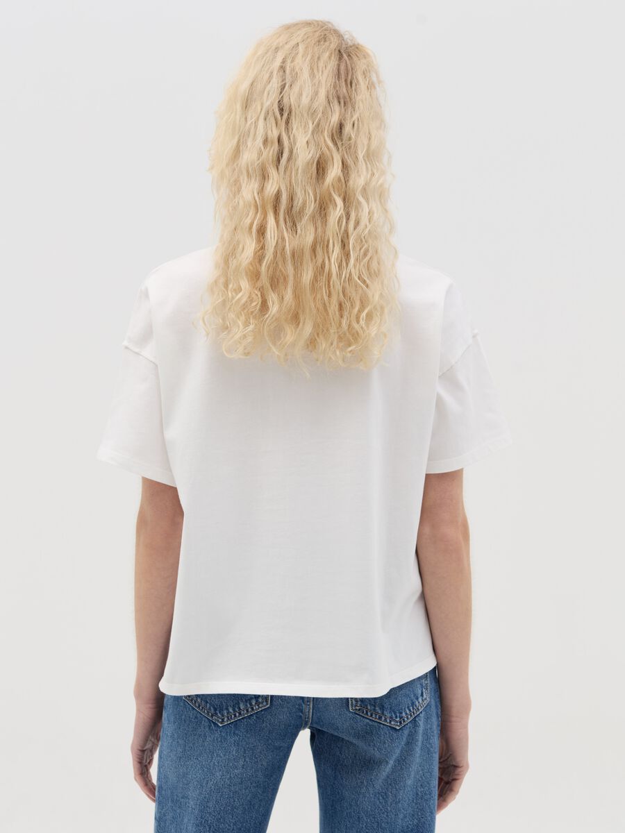 T-shirt with "Iris Bleu" embroidery_3