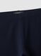 Girls&rsquo; blue skinny leggings in stretch organic cotton_3