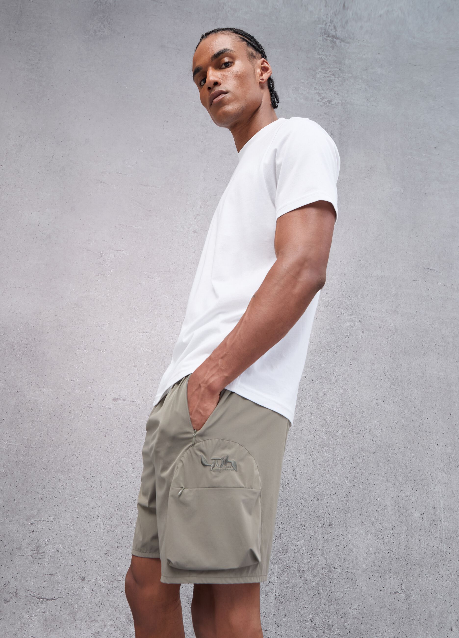 Technical Cargo Shorts Military Green