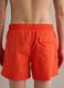 Orange swim shorts with elasticated waistband and drawstring_3