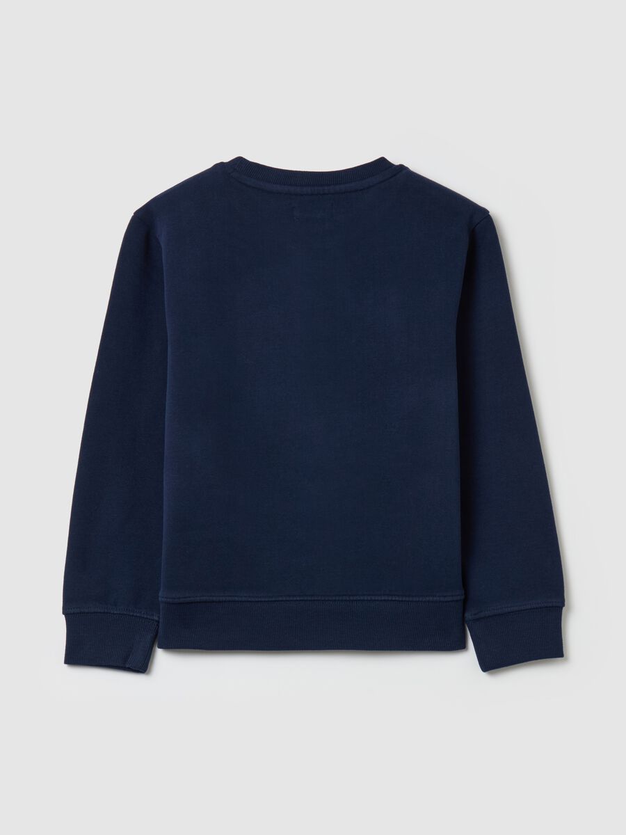 French terry sweatshirt with print_1