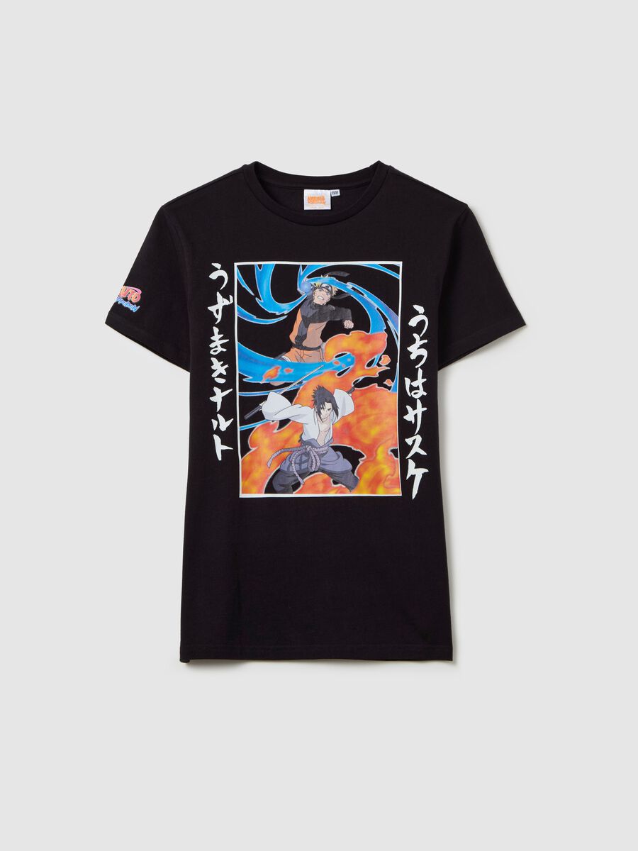 T-shirt in cotone con stampa Naruto_0