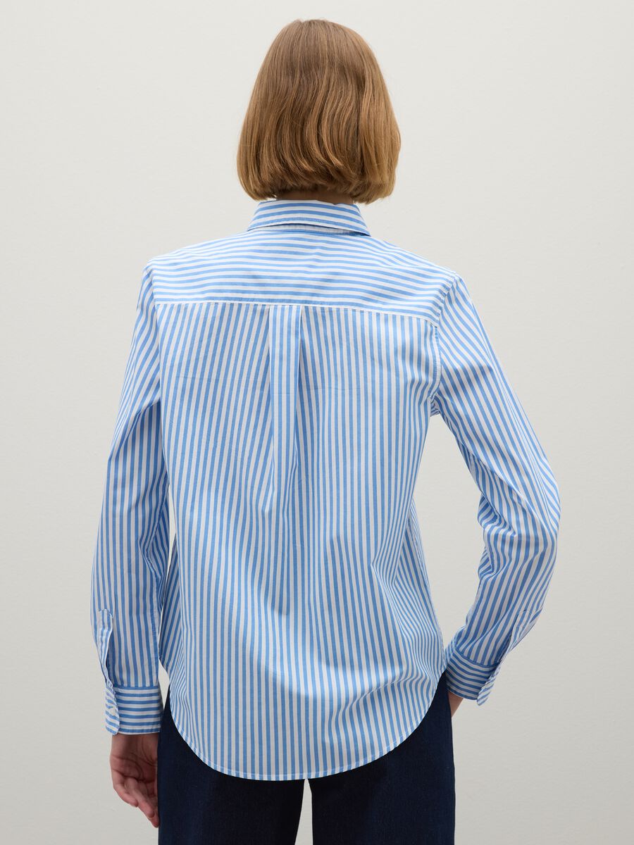 Multicoloured pure cotton regular fit shirt_3
