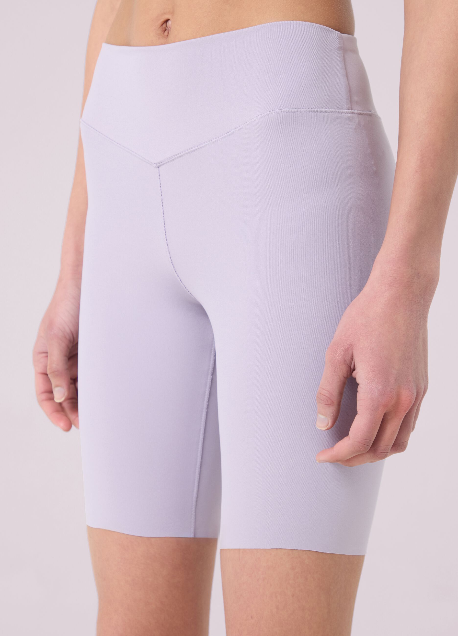 Technical Fabric Biker Shorts by ALTAVIA STUDIO