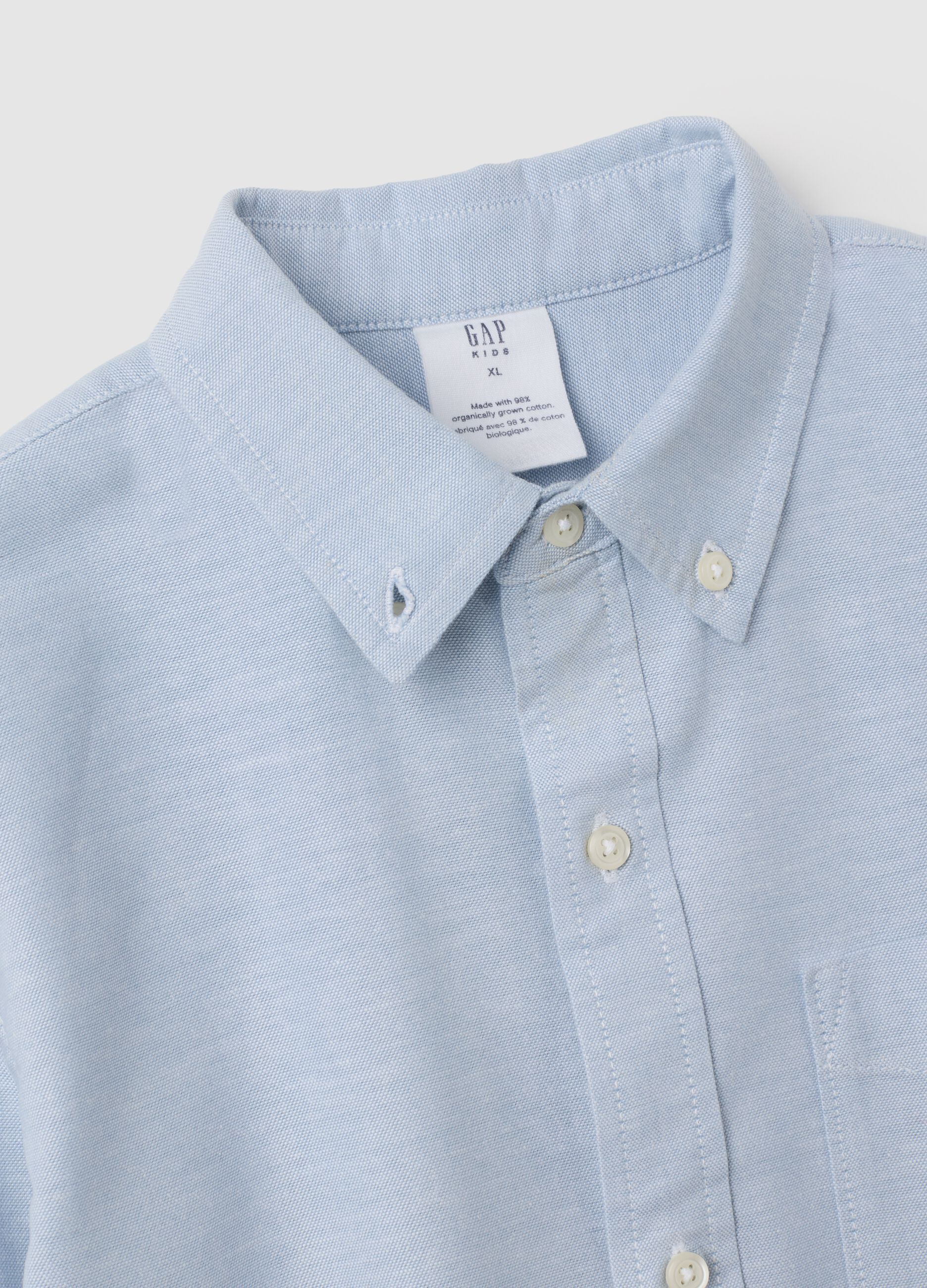 Camicia in oxford con taschino