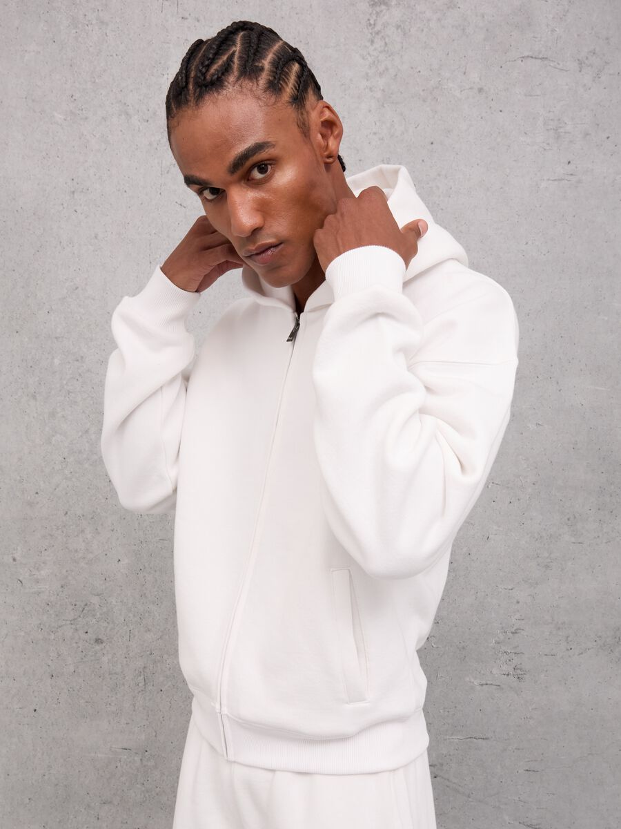 Zip Hoodie White_1