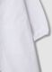 White nursery apron for boys with zip and Spidey embroidery_2