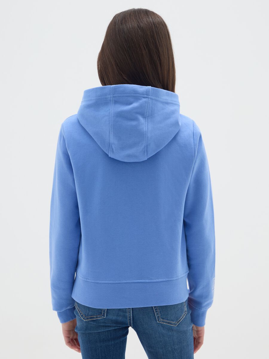 Organic cotton full-zip sweatshirt with hood_1