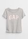 T-shirt in cotone con logo GAP_0