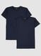 Two-pack of blue stretch T-shirts_0