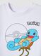 Children's Regular Fit White Pure Cotton T-shirt with Pok&eacute;mon_2