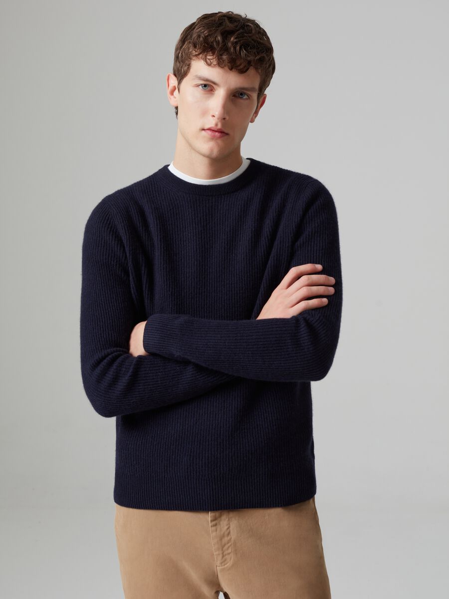 Pullover in cashmere a costine_1