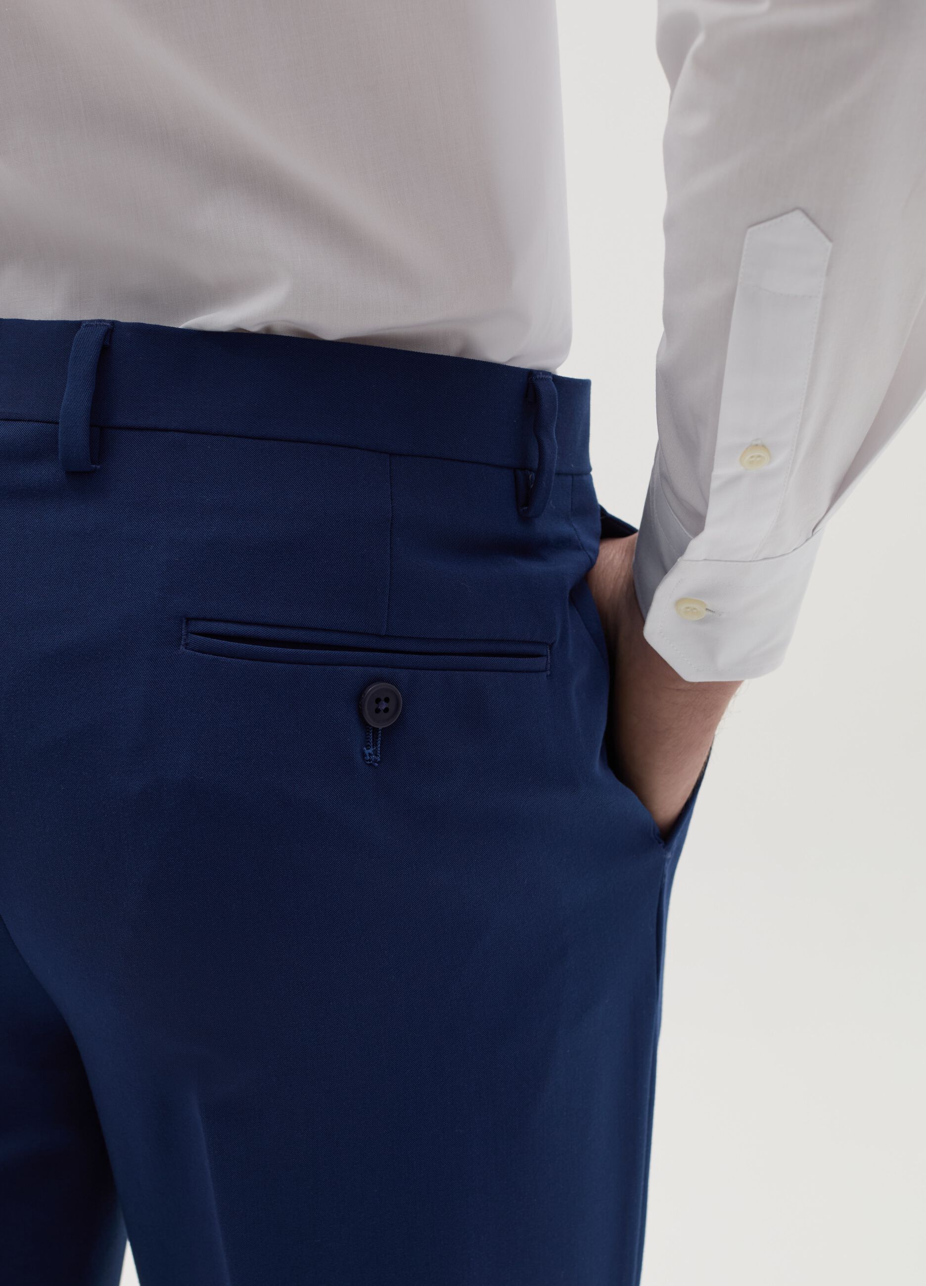 Regular-fit easy-iron shirt