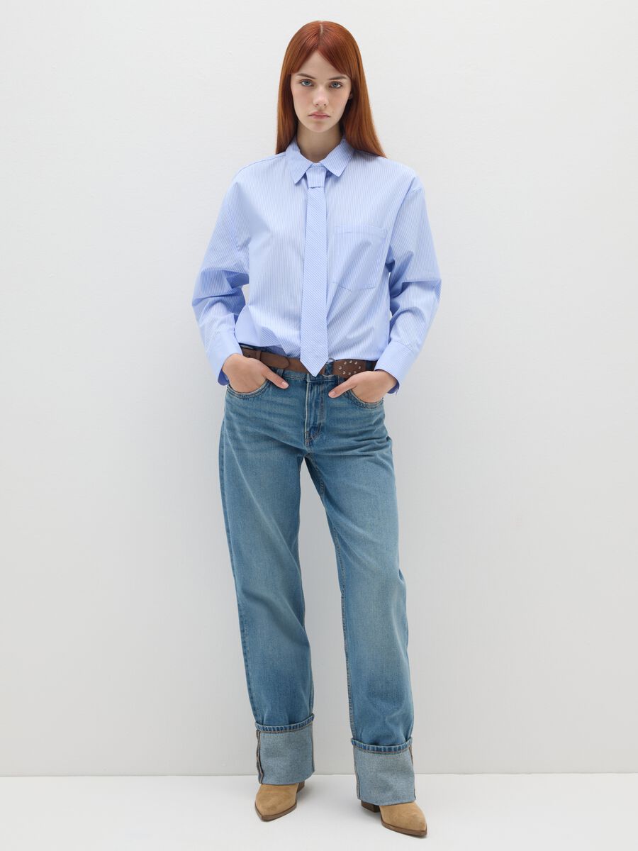 Blue Poplin Shirt_1