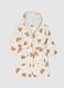 Girls' Bathrobe in Multi-Colour Pure Cotton_0