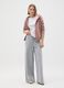 Grey pure cotton trousers regular fit_0