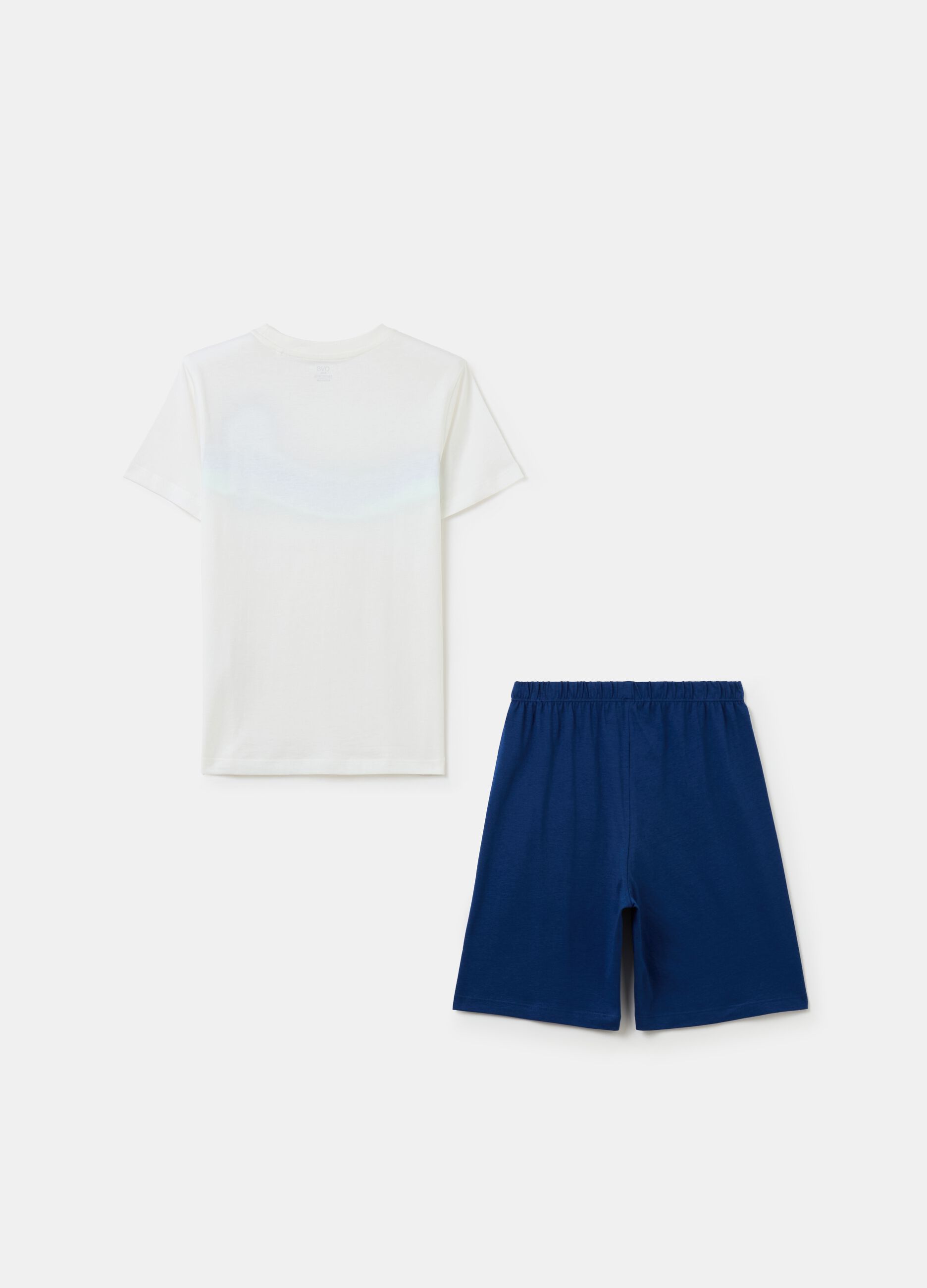Organic cotton pyjamas with print