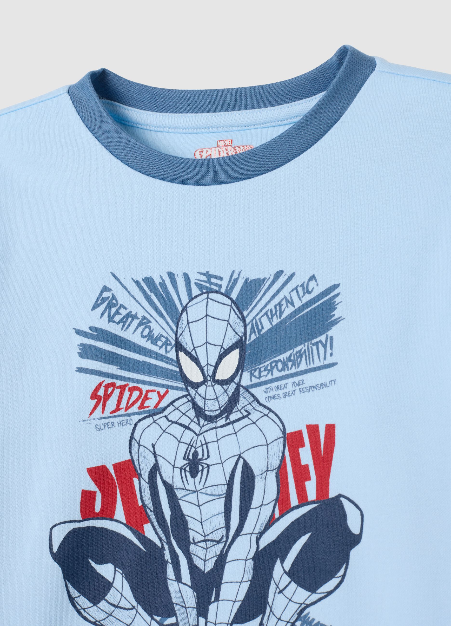 Children's pyjamas in pure cotton blue regular fit