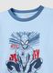 Children's pyjamas in pure cotton blue regular fit_2