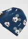 Blue Cotton Baby Hat with Mickey Mouse_2