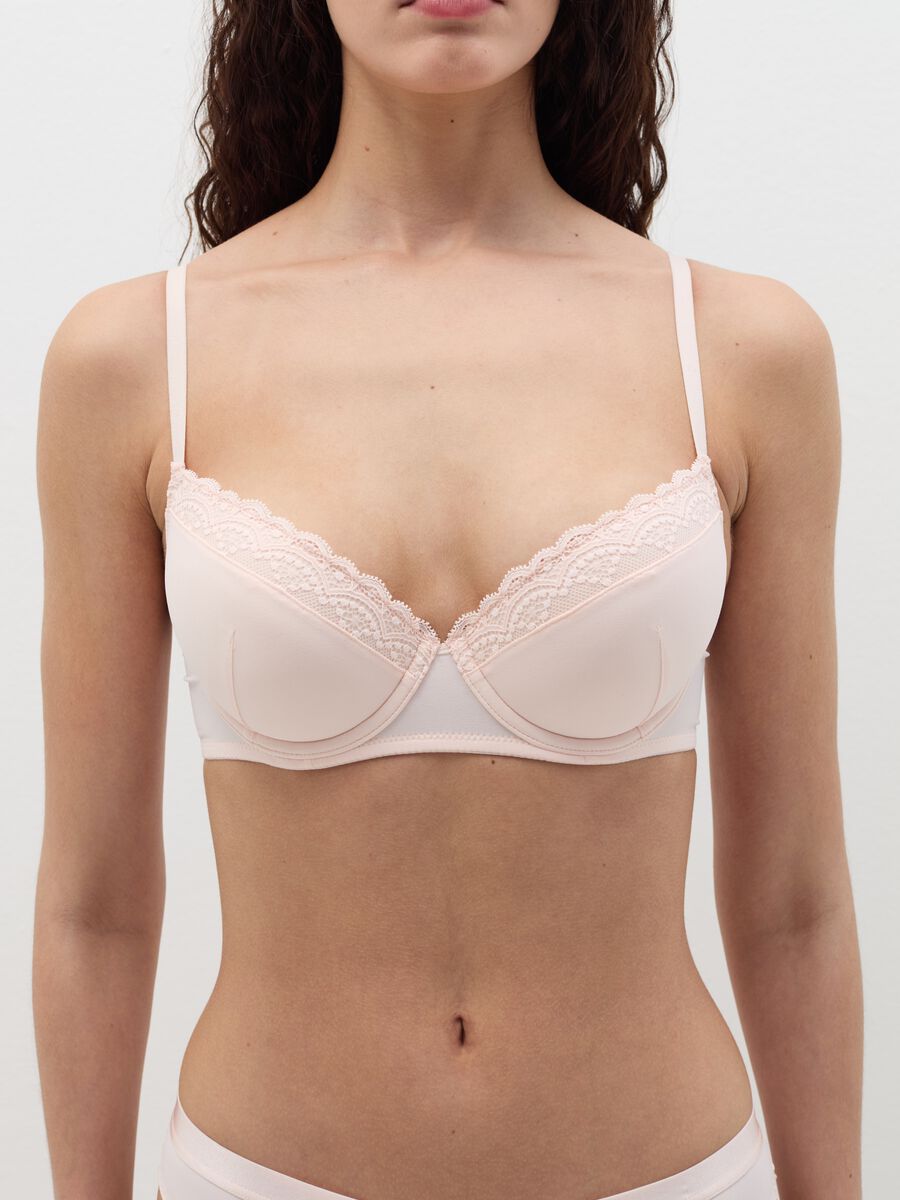 Padded lace bra_3