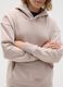 Beige cotton blend regular fit sweatshirt_3