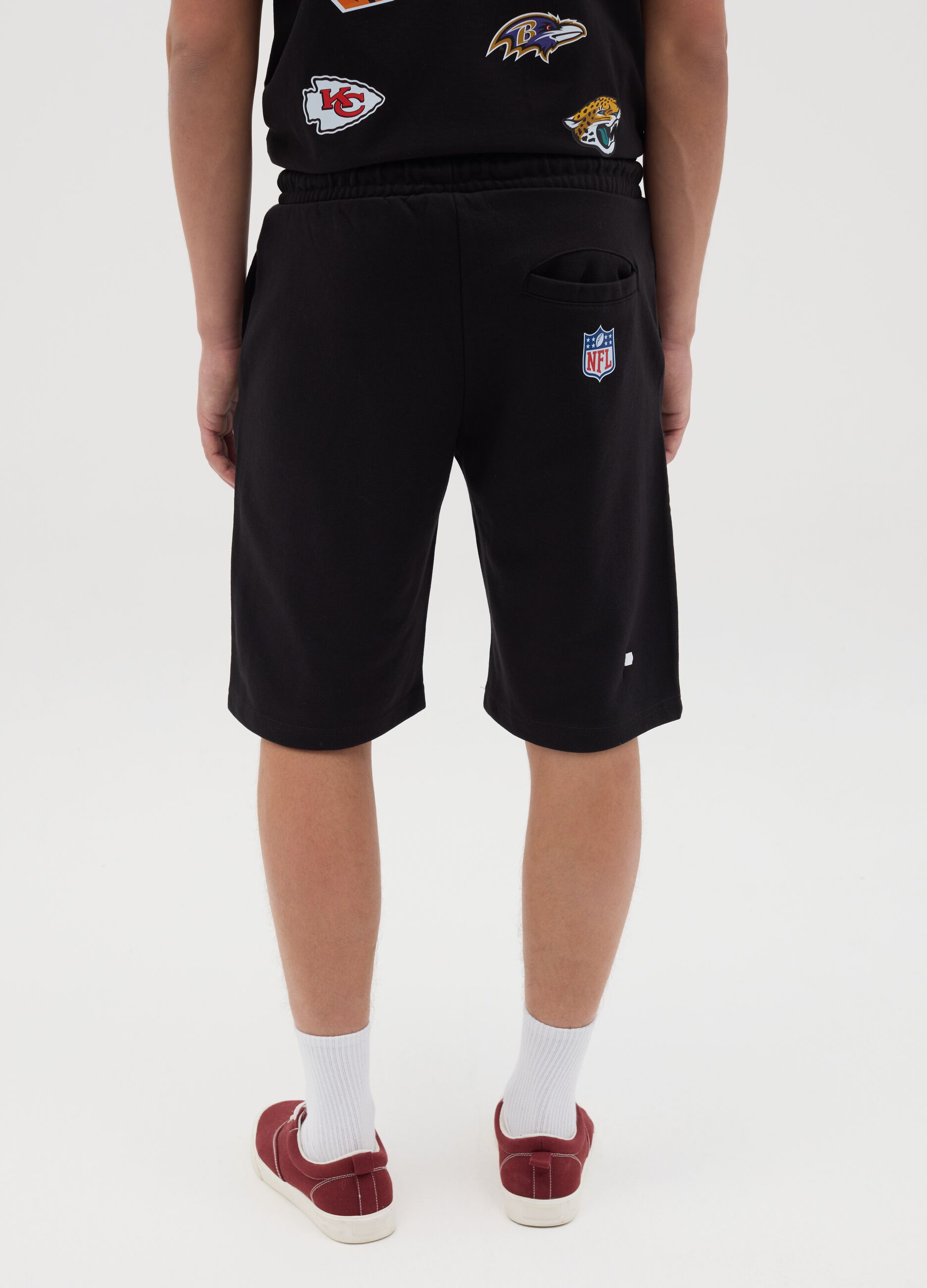 Sports Shorts with NFL Team Logos
