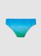 Blue stretch swim briefs_1