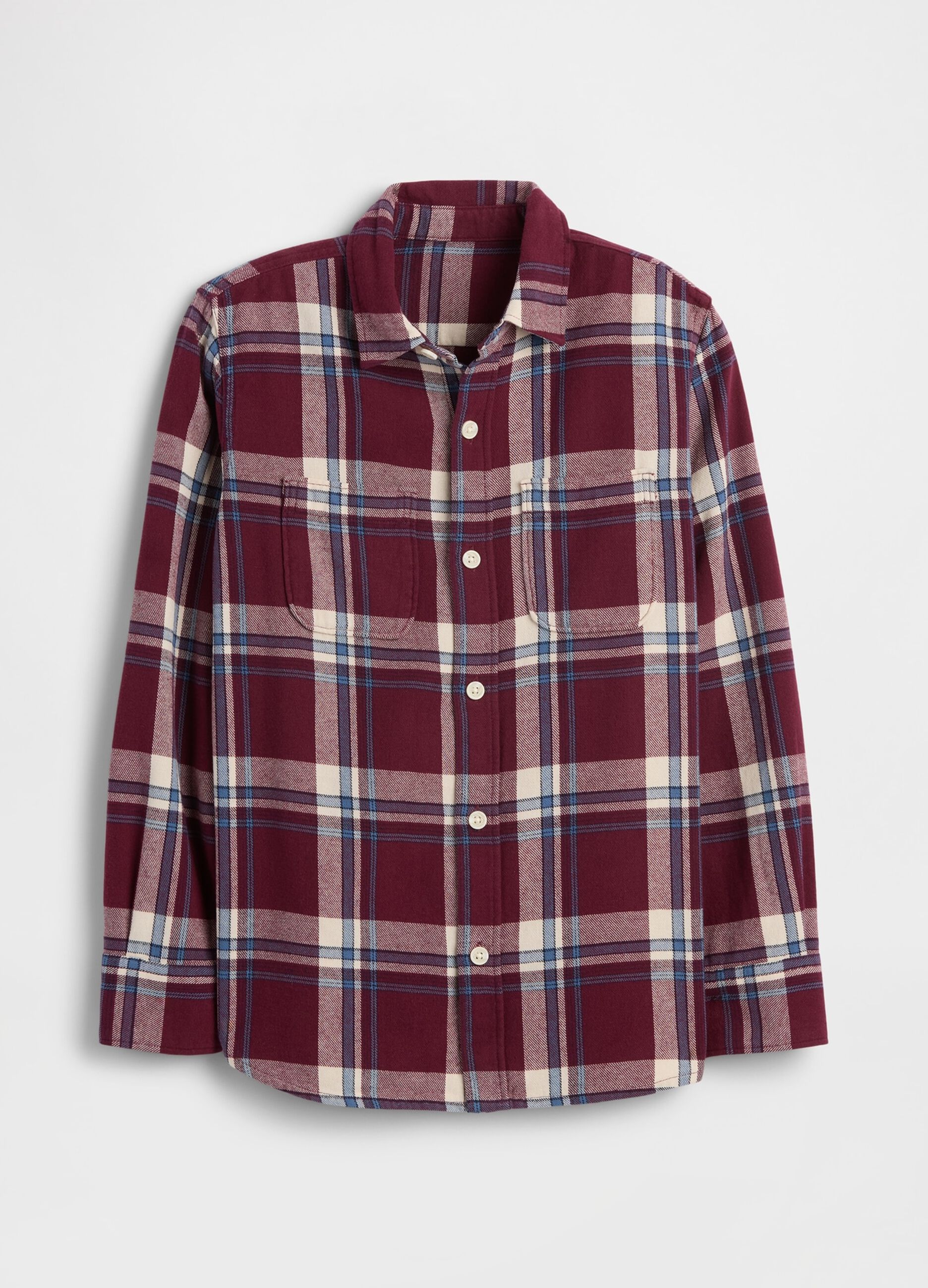 Red Check Cotton Shirt