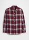 Red Check Cotton Shirt_0