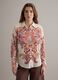 Multicolour short-sleeve pure cotton shirt_3