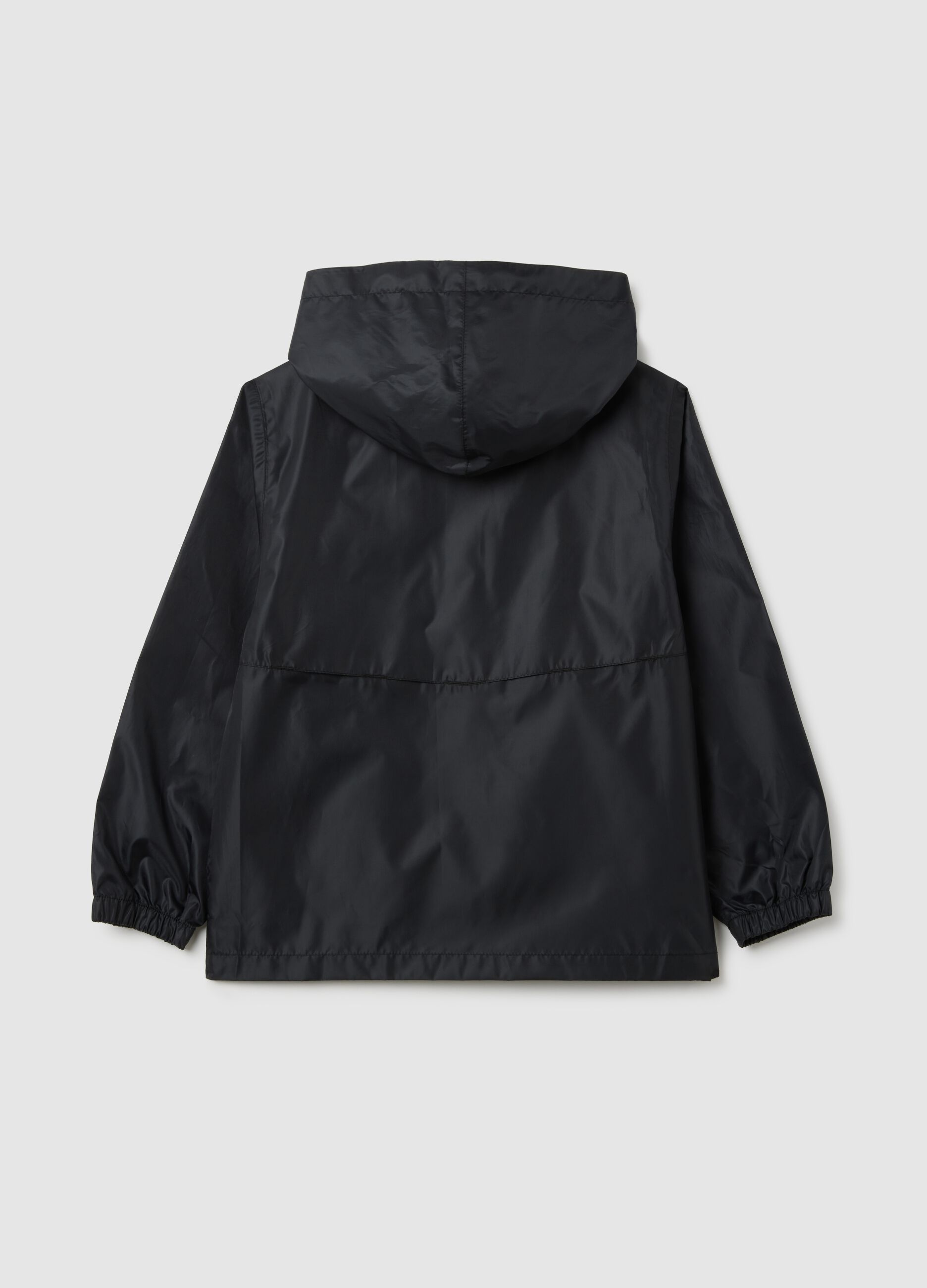 Girls' black jacket regular fit