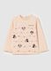 Organic cotton T-shirt with Minnie Mouse print_0