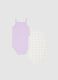 Bipack di body in puro cotone multicolor con Minnie senza maniche da neonate_1