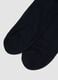 Blue short socks in pure cotton_2