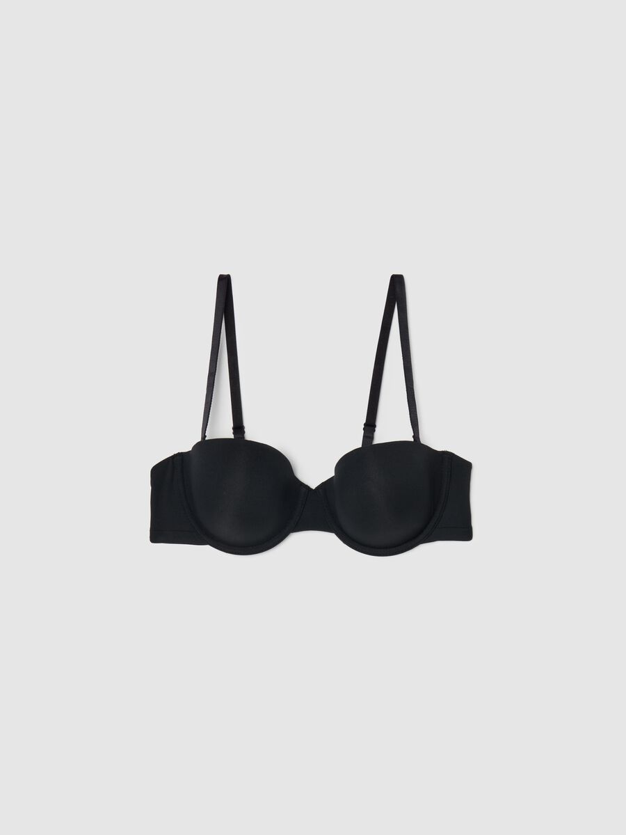 Bandeau bra with underwire_4