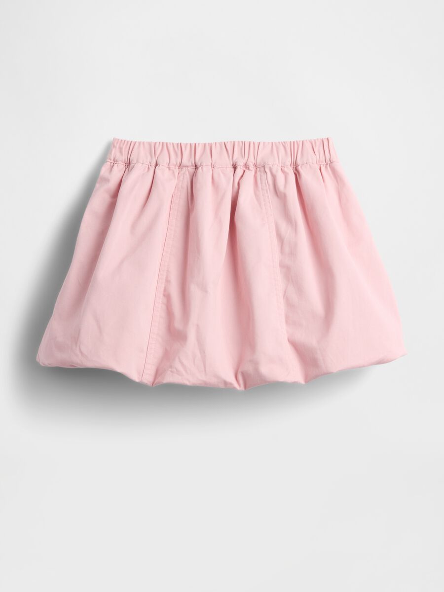 Elasticated Pink Skirt with Heart Pockets_1