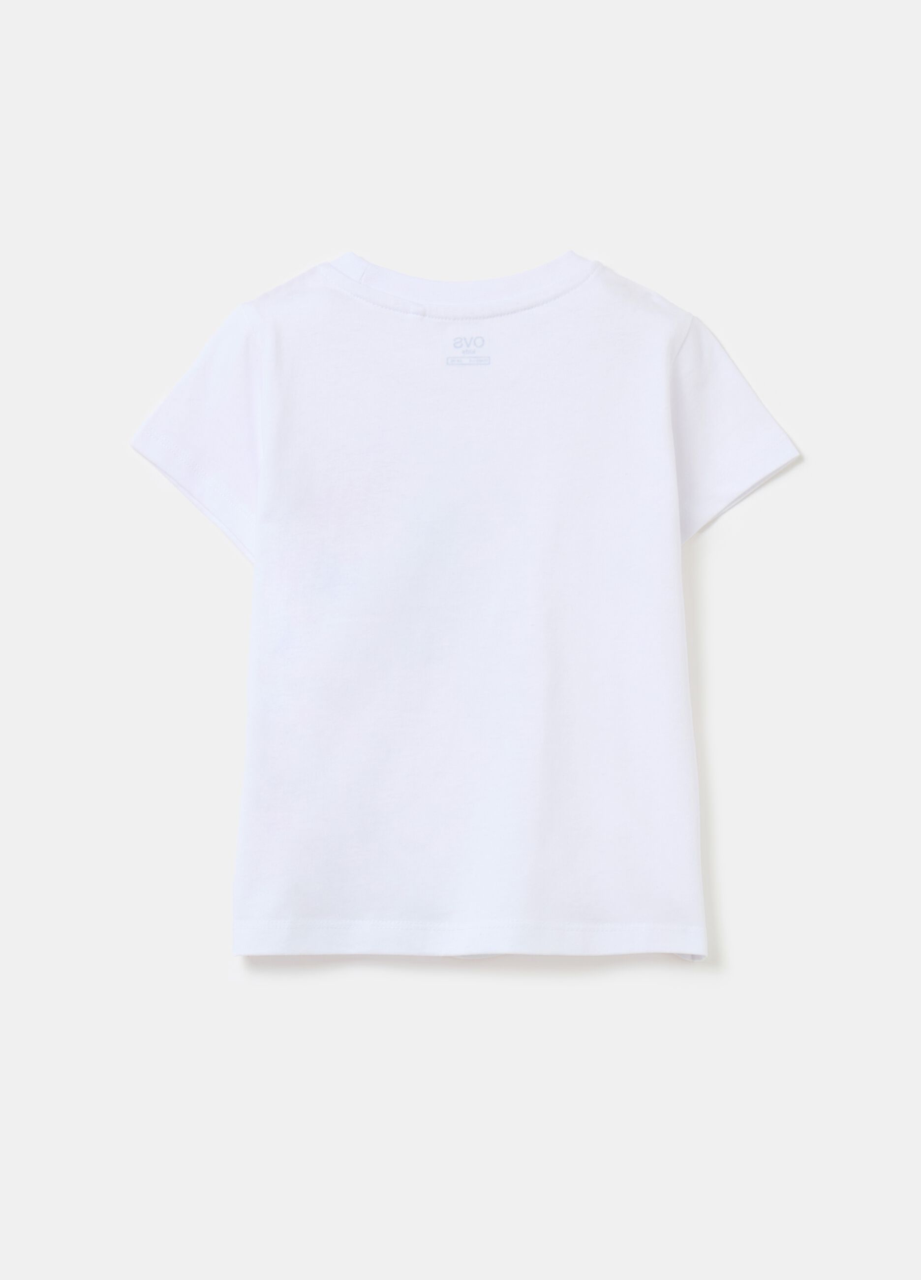 T-shirt in cotone con stampa