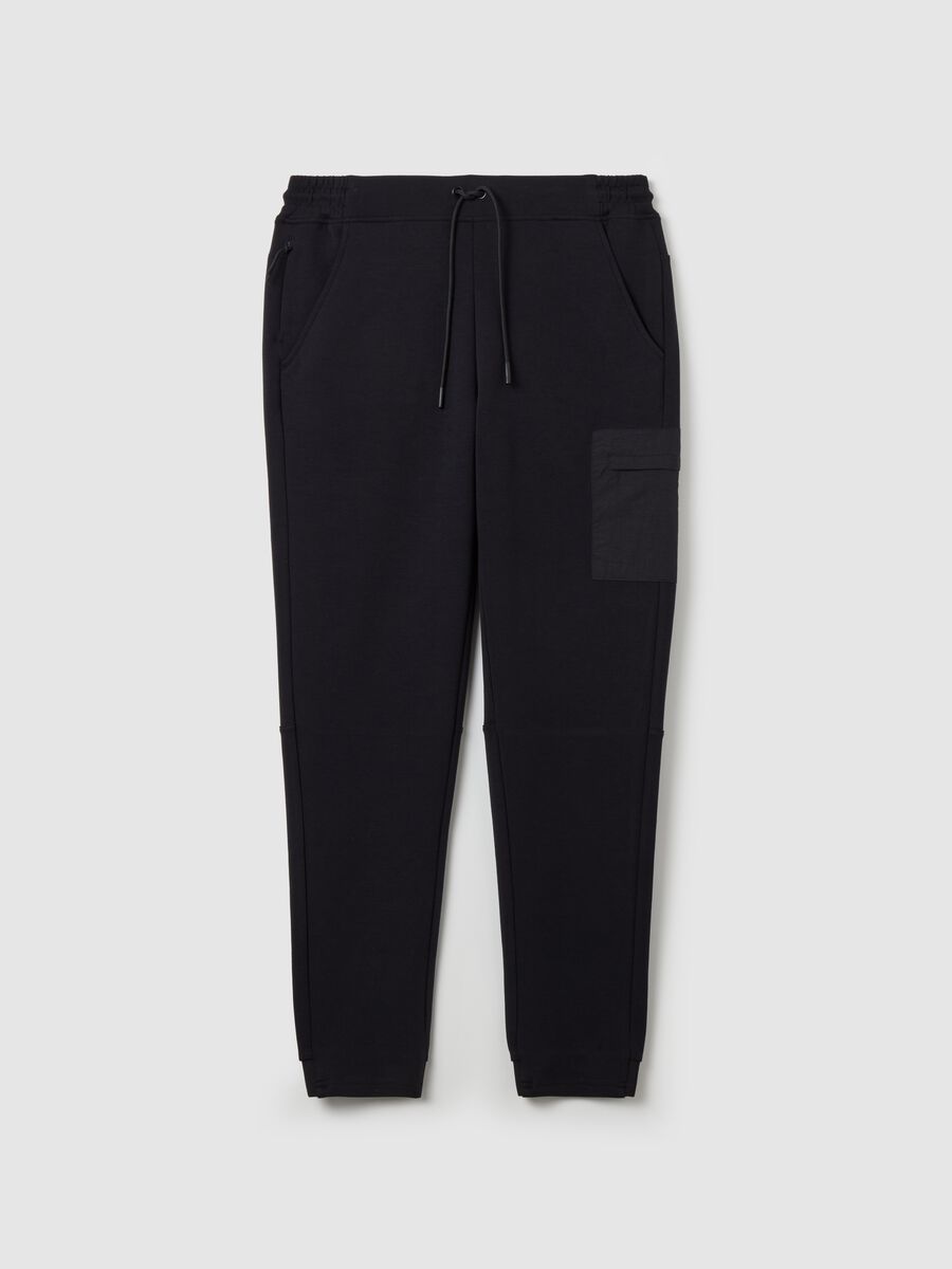 Tech joggers in technical fabric_4
