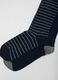 Multipack of long socks in multicolor striped cotton blend_2