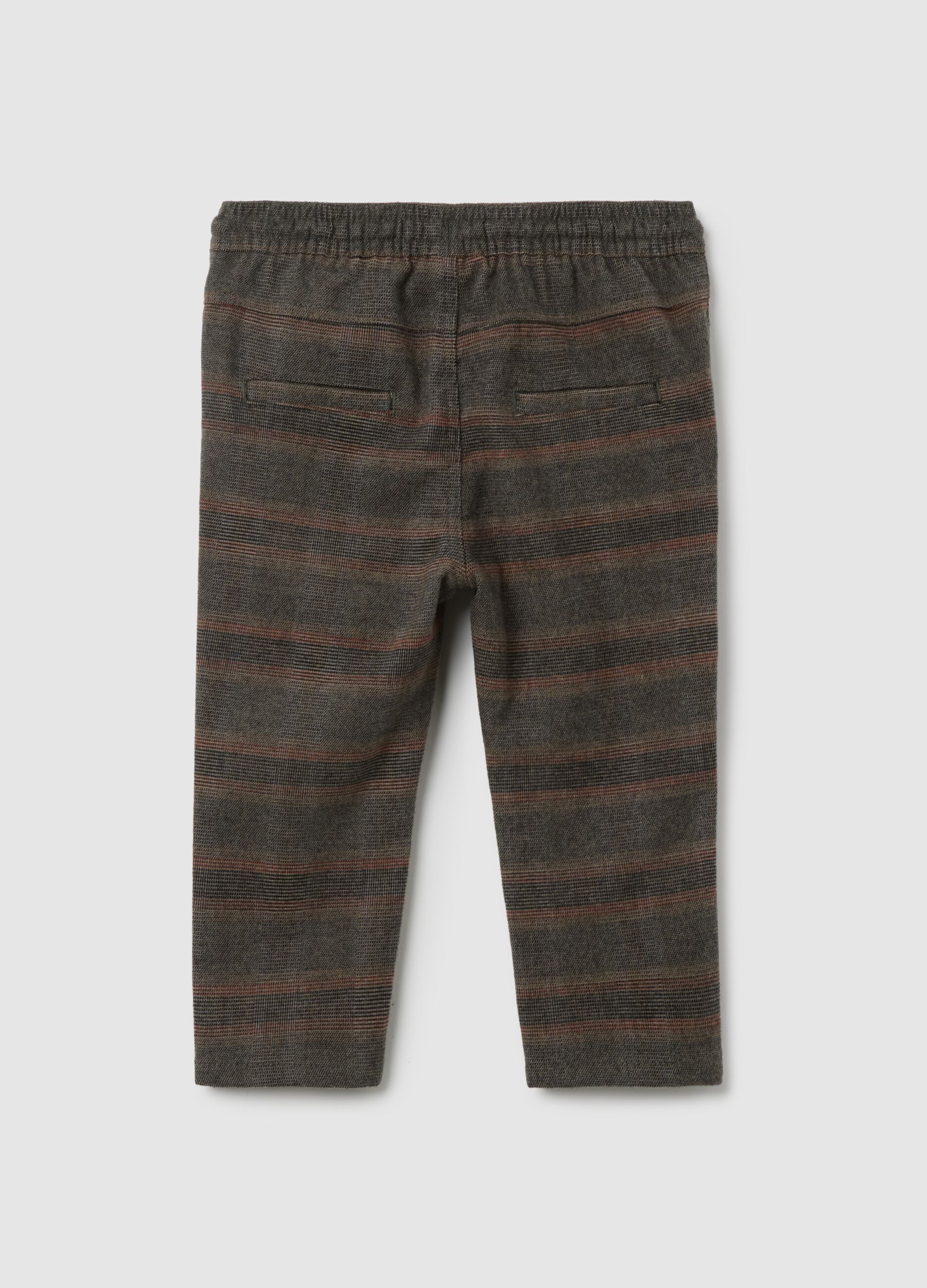 Pantaloni da neonato a righe regular fit