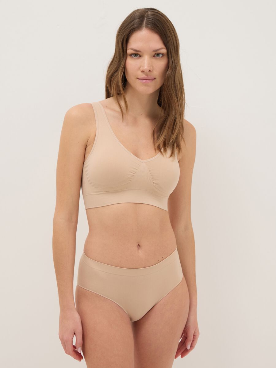High-waisted beige briefs_0