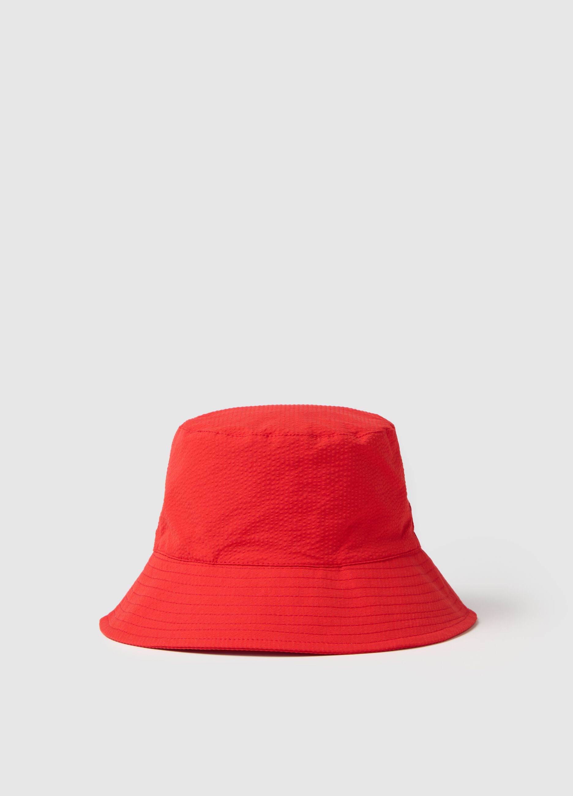 Cappello bucket da donna in rosso