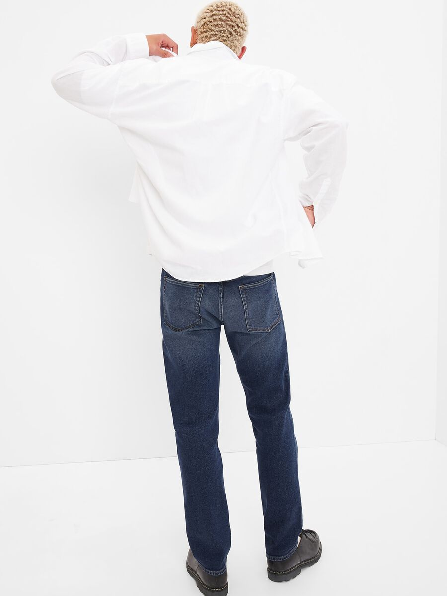 Slim-fit jeans with discolouring_1