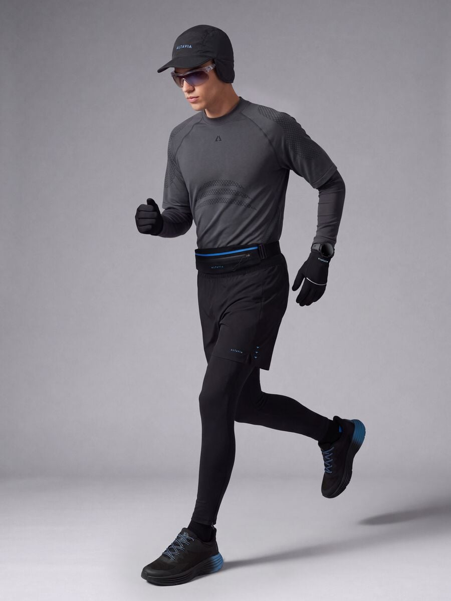 ALTAVIA Easy Dry black stretch technical trousers_0