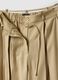 Beige viscose blend flare trousers_6