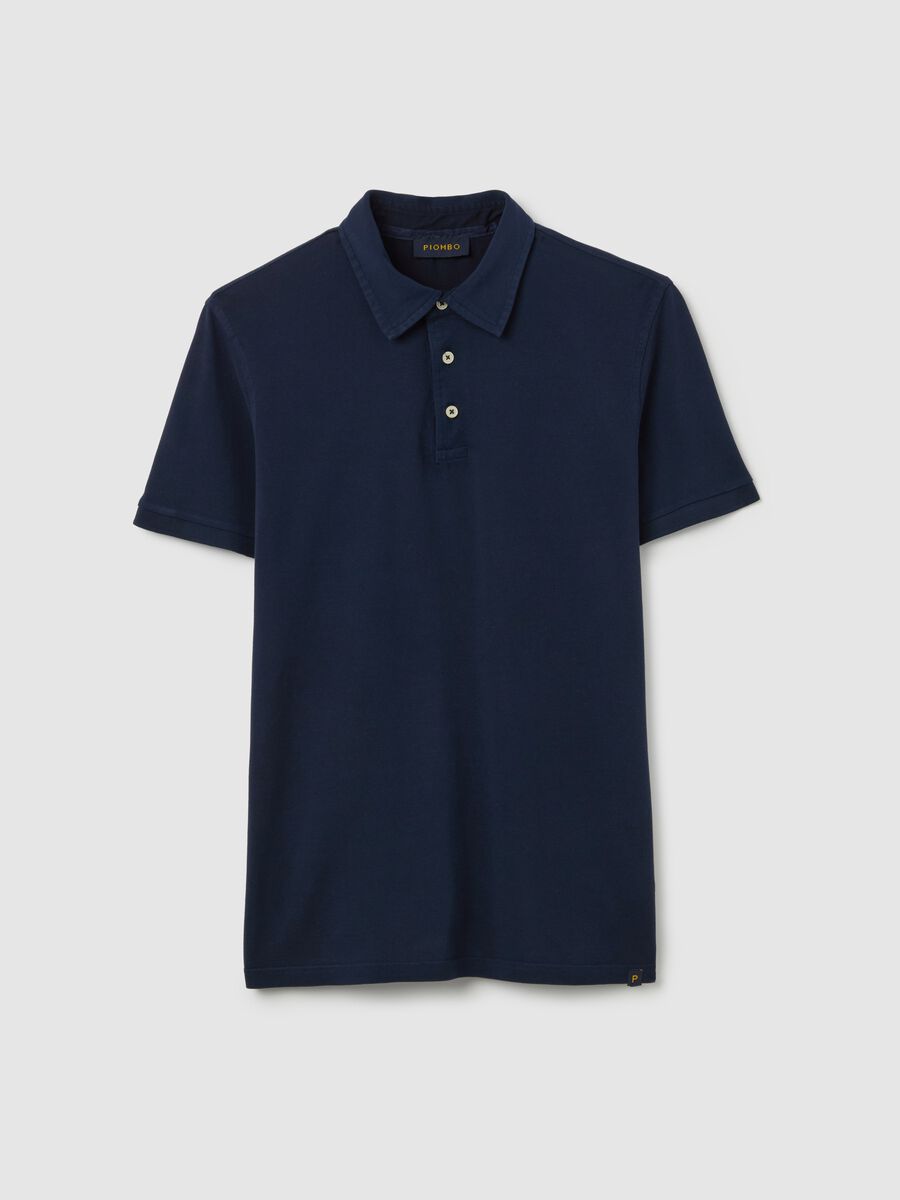 Cotton pique polo shirt_4