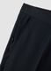 Pantaloni formali blu in twill di viscosa elasticizzata slim fit_5