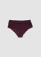 Purple high-waist stretch bikini bottoms with shaping effect_4
